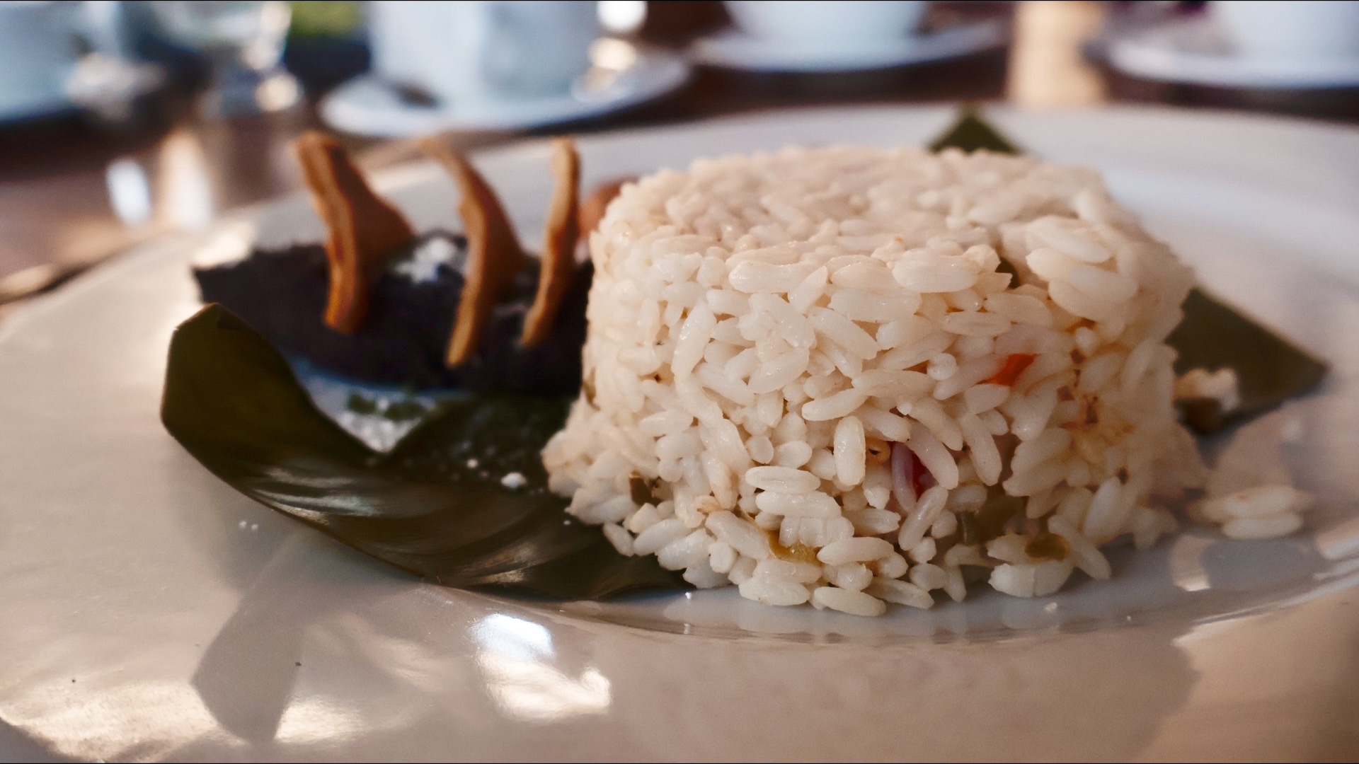 Plated Rice Dish